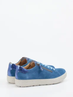 – Sneaker aus Veloursleder stahl*Hartjes Sale