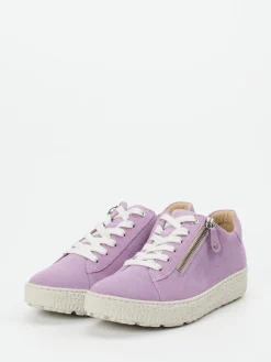 Damen Hartjes – Sneaker aus Veloursleder in Flieder