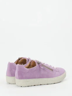 Damen Hartjes – Sneaker aus Veloursleder in Flieder