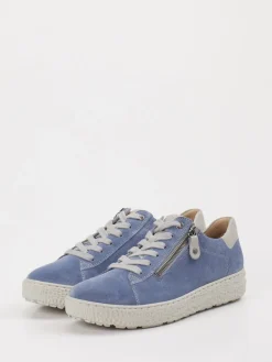 Damen Hartjes – Sneaker aus Veloursleder jeans