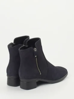 Damen Hartjes – Stiefeletten aus Nubukleder in Dunkel