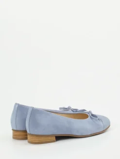 – Ballerinas aus Veloursleder Pastell*Hassia