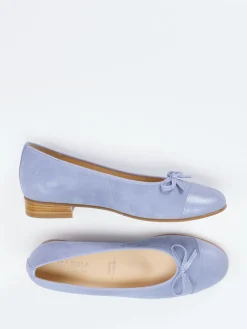 – Ballerinas aus Veloursleder Pastell*Hassia