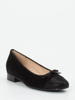 – Ballerinas aus Veloursleder*Hassia