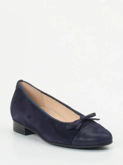 – Ballerinas aus Veloursleder in Dunkel*Hassia Sale