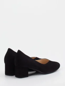 Damen Hassia – Blockabsatz-Pumps aus Veloursleder