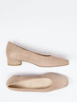 Damen Hassia – Blockabsatz-Pumps aus Veloursleder