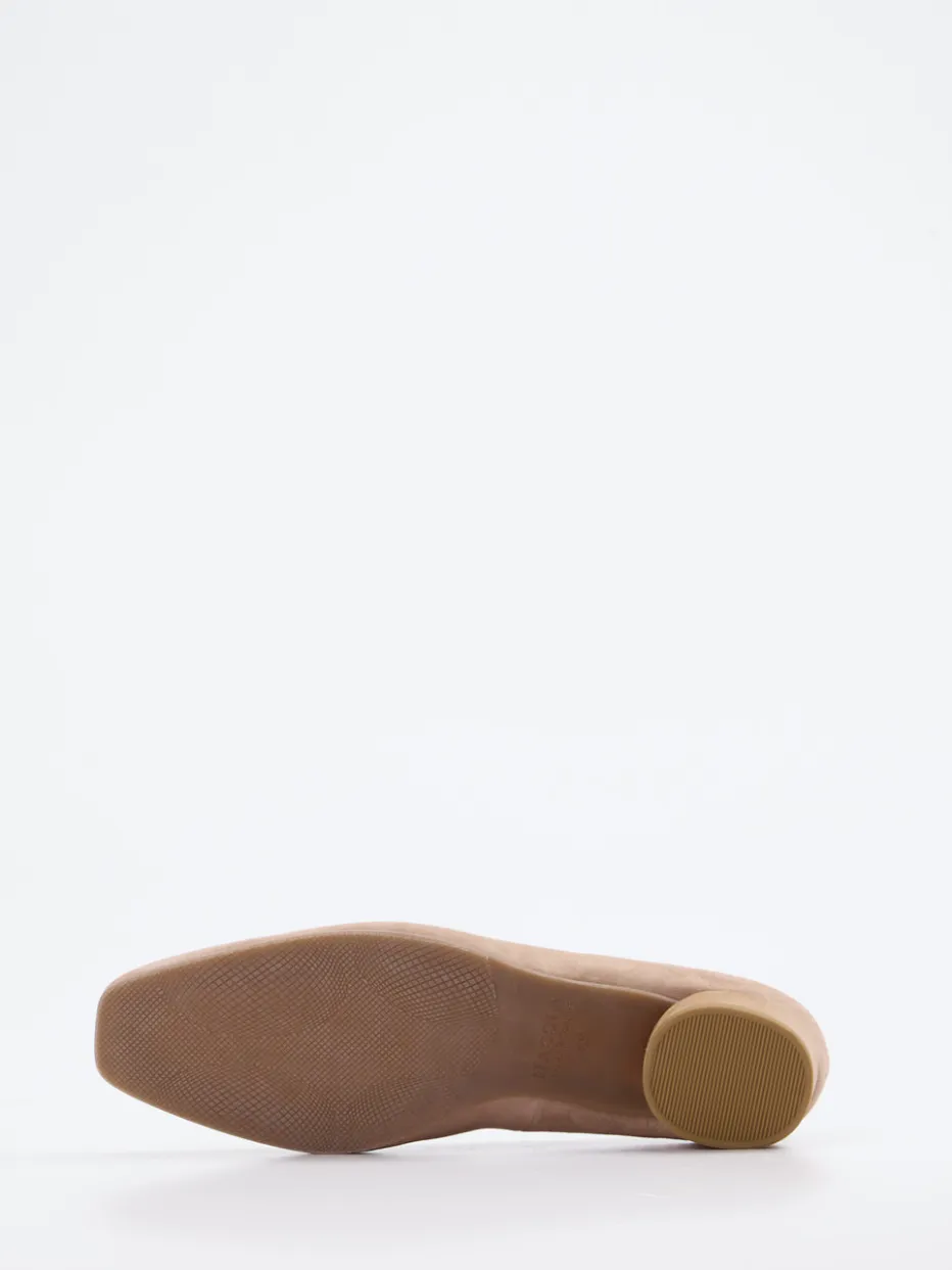 Damen Hassia – Blockabsatz-Pumps aus Veloursleder