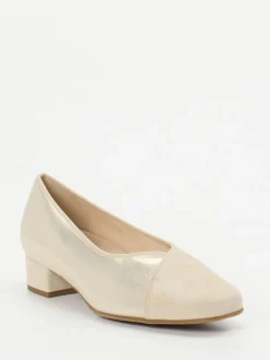 – Blockabsatz-Pumps aus Veloursleder*Hassia New