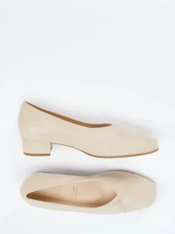 – Blockabsatz-Pumps aus Veloursleder*Hassia New