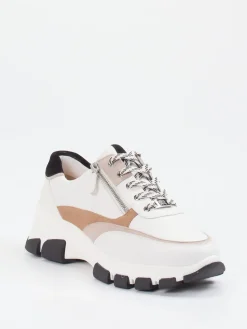 – Chunky Sneaker aus Kalbleder Offwhite*Hassia Online