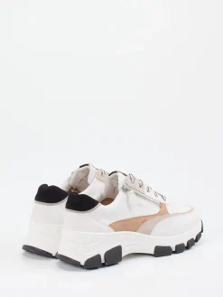 – Chunky Sneaker aus Kalbleder Offwhite*Hassia Online