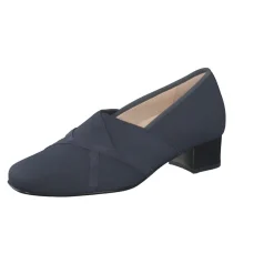 Damen Hassia – Komfortpumps aus Textil dunkel