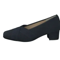 Damen Hassia – Komfort-Pumps aus Textil in Dunkel