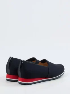 – Komfort-Slipper aus Textil in Keilform*Hassia Best