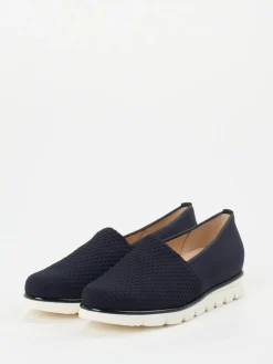 Damen Hassia – Komfort-Slipper aus Textil Dunkel