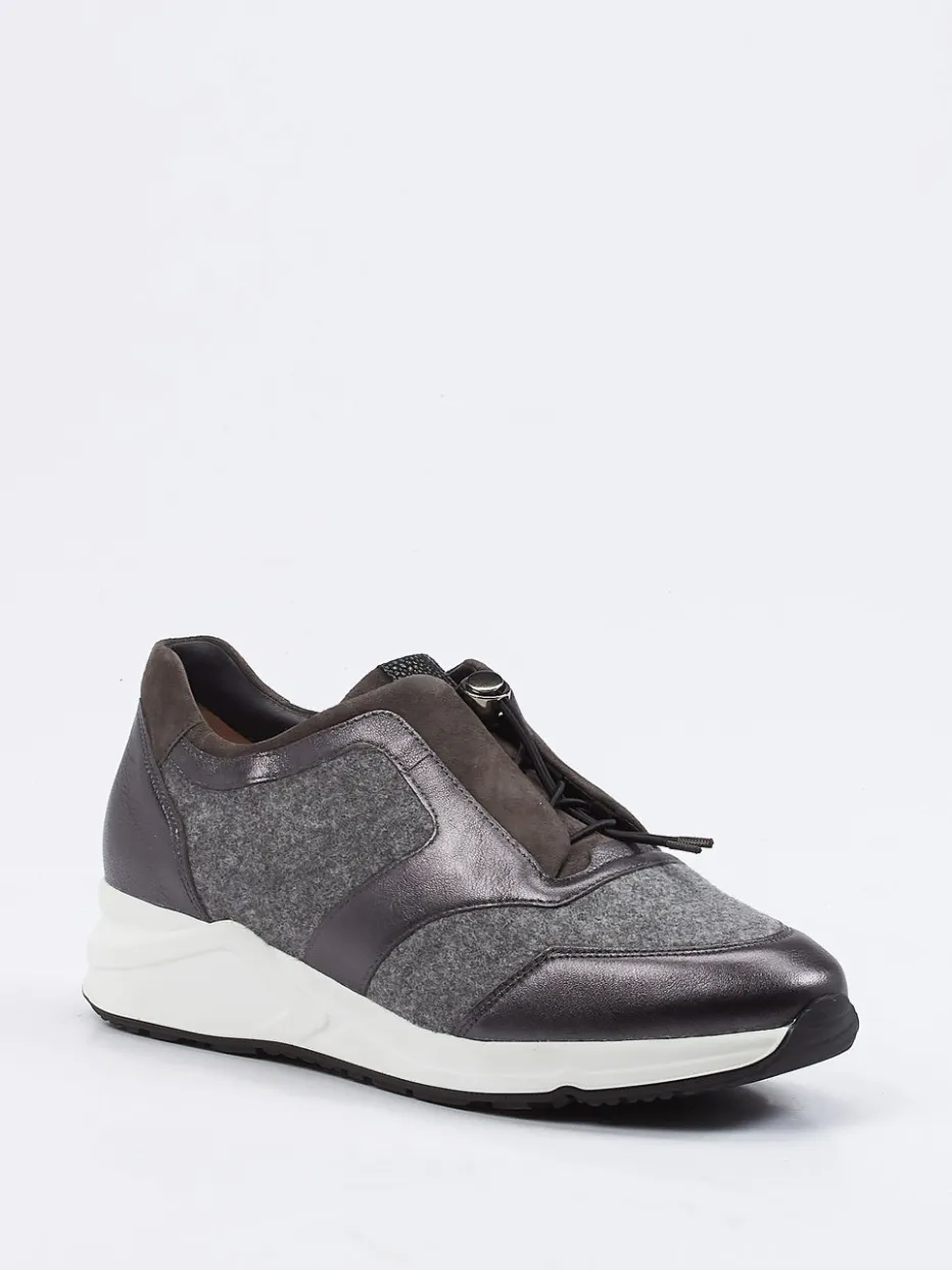 Damen Hassia – Komfort-Sneaker aus Metallicleder