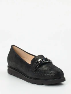 Damen Hassia – Loafer aus geprägtem Leder