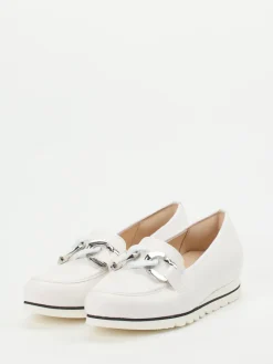 Damen Hassia – Loafer aus Kalbleder Offwhite