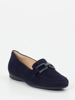 Damen Hassia – Loafer aus Veloursleder marine
