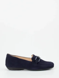 Damen Hassia – Loafer aus Veloursleder marine