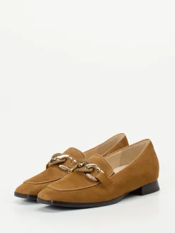 – Loafer aus Veloursleder Cognac*Hassia Online
