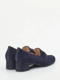 – Loafer aus Veloursleder Dunkel*Hassia