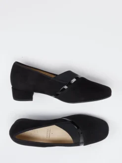 Damen Hassia – Loafer-Pumps aus Veloursleder