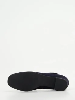 – Mary Janes aus Veloursleder Dunkel*Hassia Discount