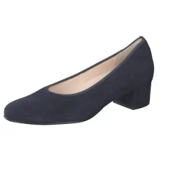 – Pumps aus Veloursleder Dunkel*Hassia Discount