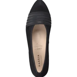 Damen Hassia – Pumps aus Veloursleder