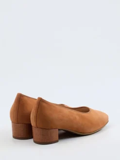 – Pumps aus Veloursleder cognacfarben*Hassia Clearance