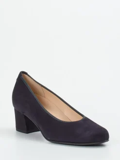 – Pumps aus Veloursleder Dunkel*Hassia Sale