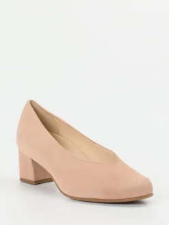 – Pumps aus Veloursleder Rosé*Hassia Online