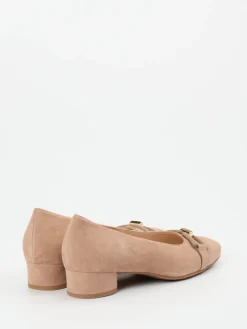 – Pumps aus Veloursleder in Sand*Hassia Discount