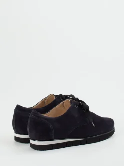 – Schnürschuh aus Veloursleder Dunkel*Hassia Clearance