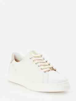 Damen Hassia – Sneaker aus Kalbleder mit Metallic-Details