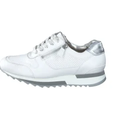 Damen Hassia – Sneaker aus Kalbleder mit Metallic-Ferse