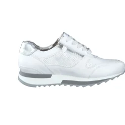 Damen Hassia – Sneaker aus Kalbleder mit Metallic-Ferse