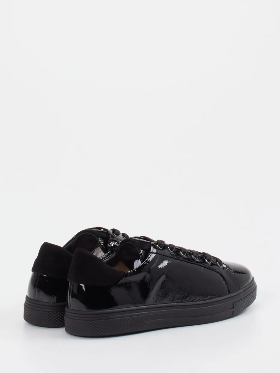 Damen Hassia – Sneaker aus Lackleder glänzend