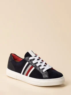 Damen Hassia – Sneaker aus Veloursleder in Dunkel