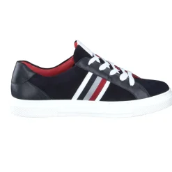 Damen Hassia – Sneaker aus Veloursleder in Dunkel