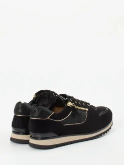 – Sneaker aus Veloursleder in -Gold*Hassia Hot