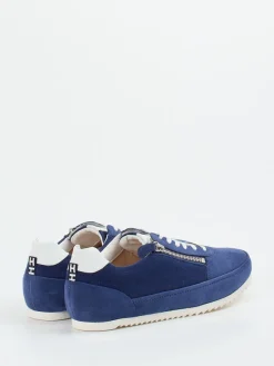– Sneaker aus Veloursleder in Kobalt*Hassia Online