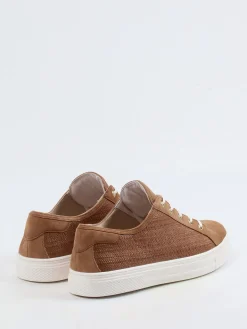 Damen Hassia – Sneaker aus Veloursleder cognacfarben