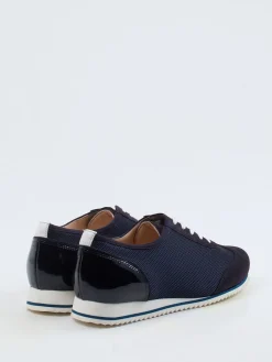 Damen Hassia – Sneaker aus Veloursleder und Mesh dunkel