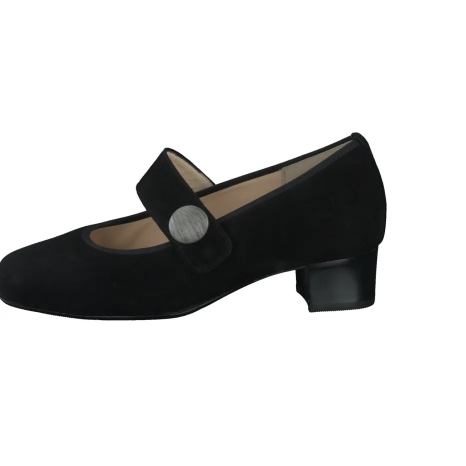 Damen Hassia – Spangenpumps aus Nubukleder