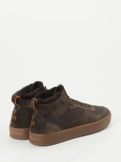 Herren Henderson – High-Top Sneaker aus Veloursleder