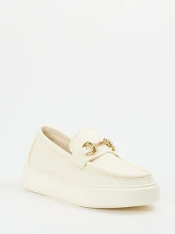 Damen Henderson – Loafer aus Kalbleder in Creme