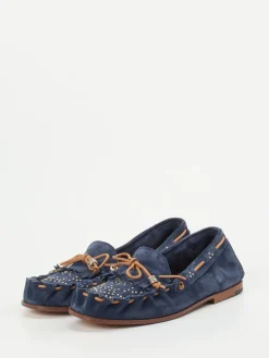 – Mokassins aus Veloursleder Dunkel*Henderson Online